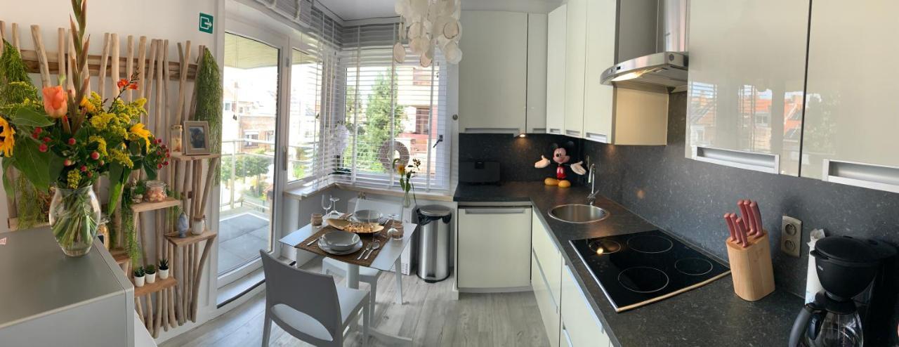 Top Appartement Met Garage "Au Franelle" Oostende Eksteriør billede