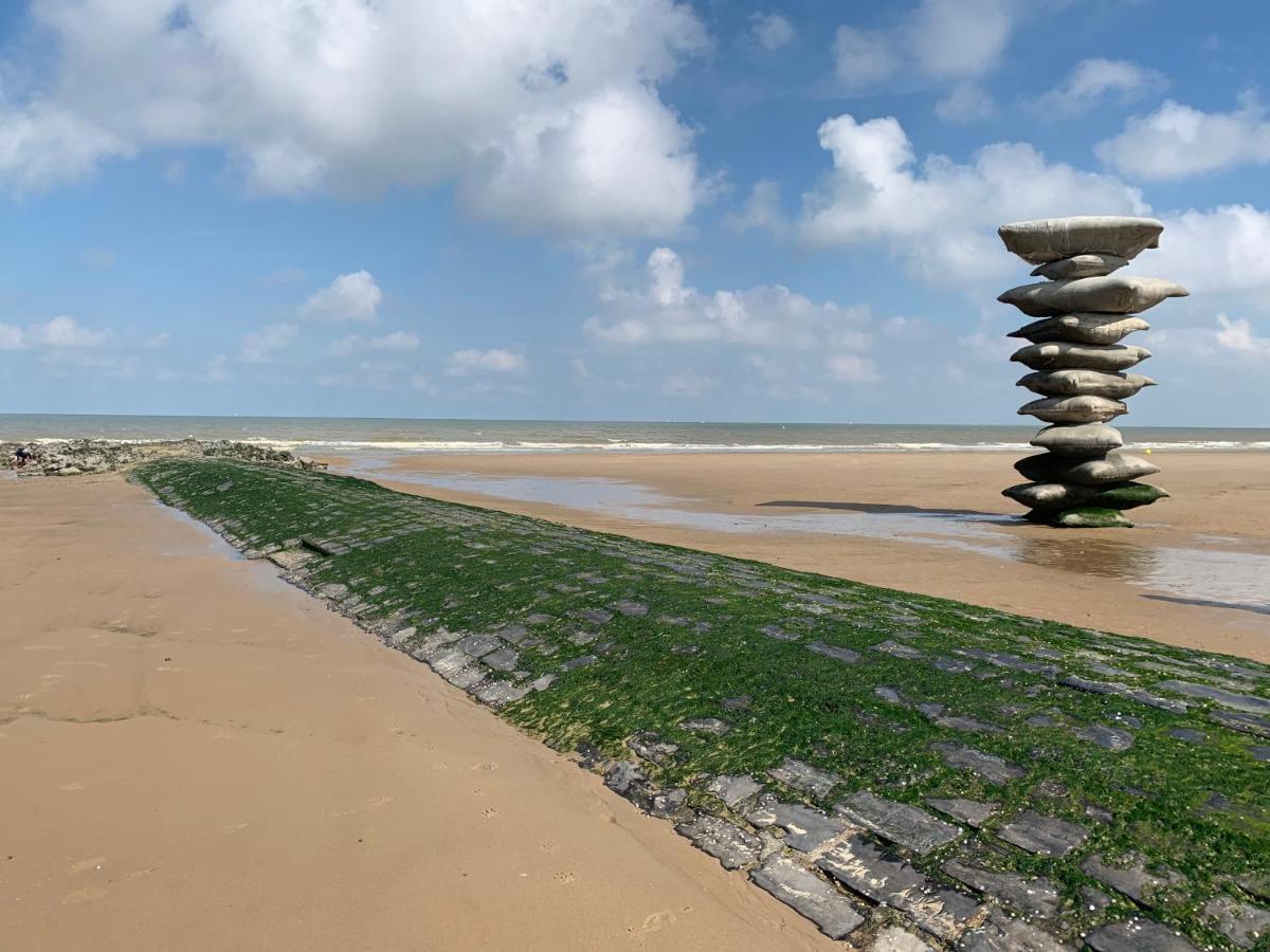 Top Appartement Met Garage "Au Franelle" Oostende Eksteriør billede